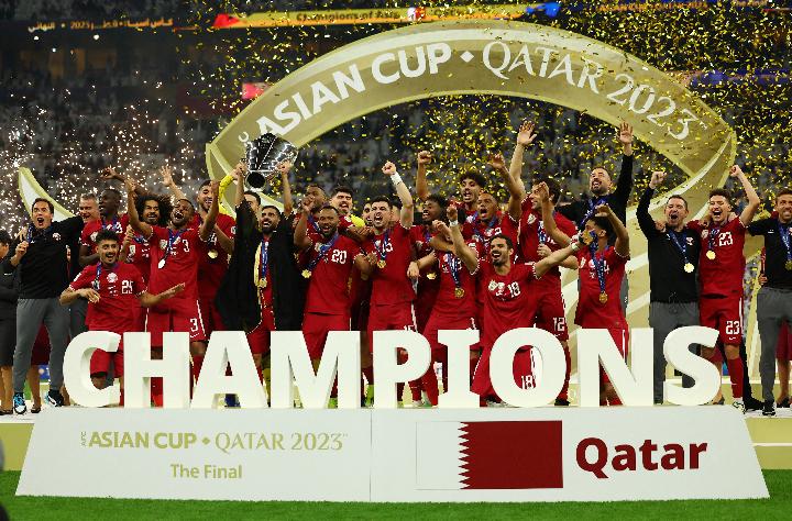 5 Fakta Spesial Timnas Qatar Juara Piala Asia 2023