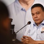 Prabowo mengimbau pendukungnya tidak bertindak saat Mahkamah Konstitusi membacakan putusan sengketa Pilpres TKN